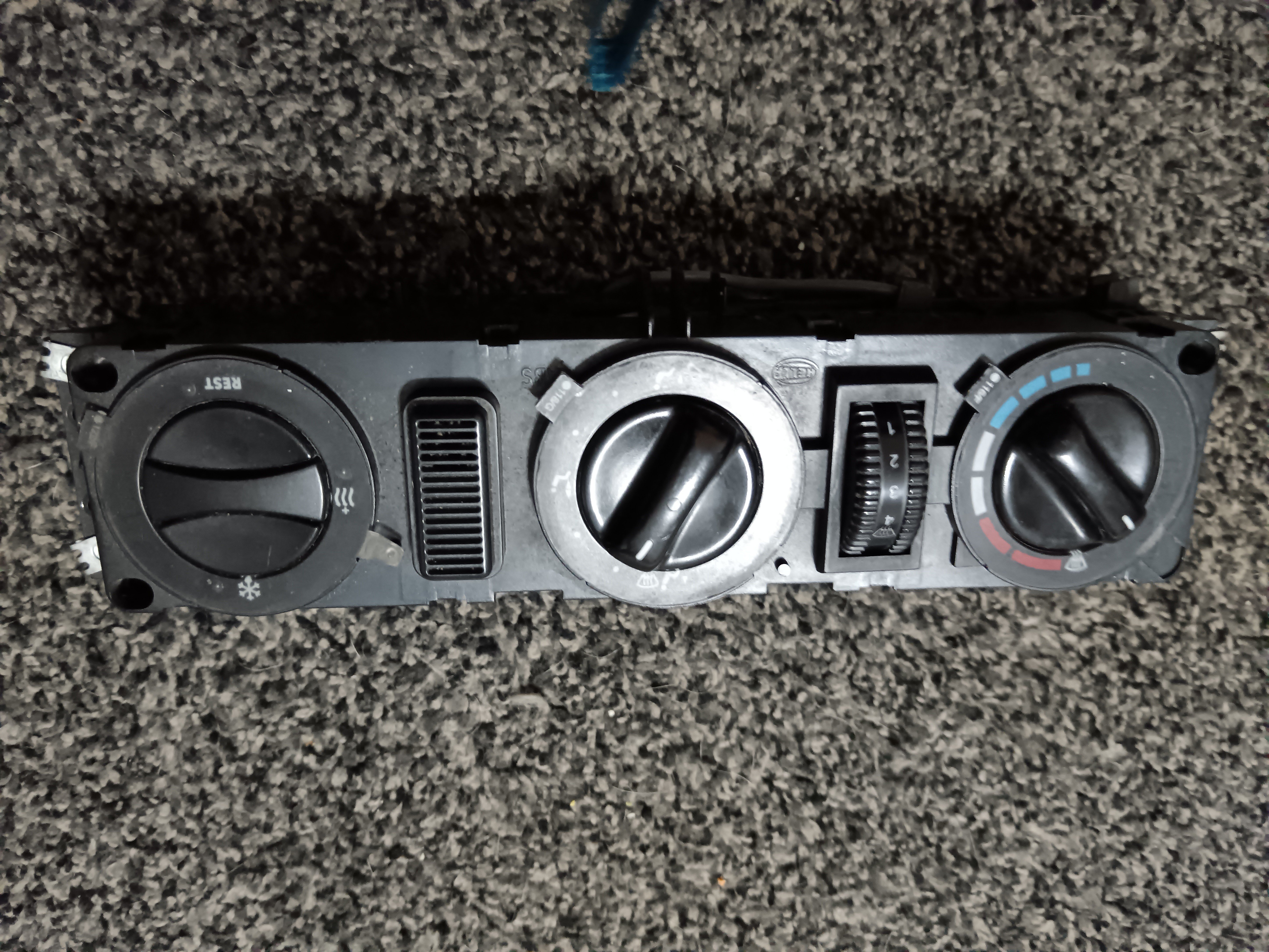 Camper Van Parts: MERCEDES Vito HEATER CONTROL PANEL