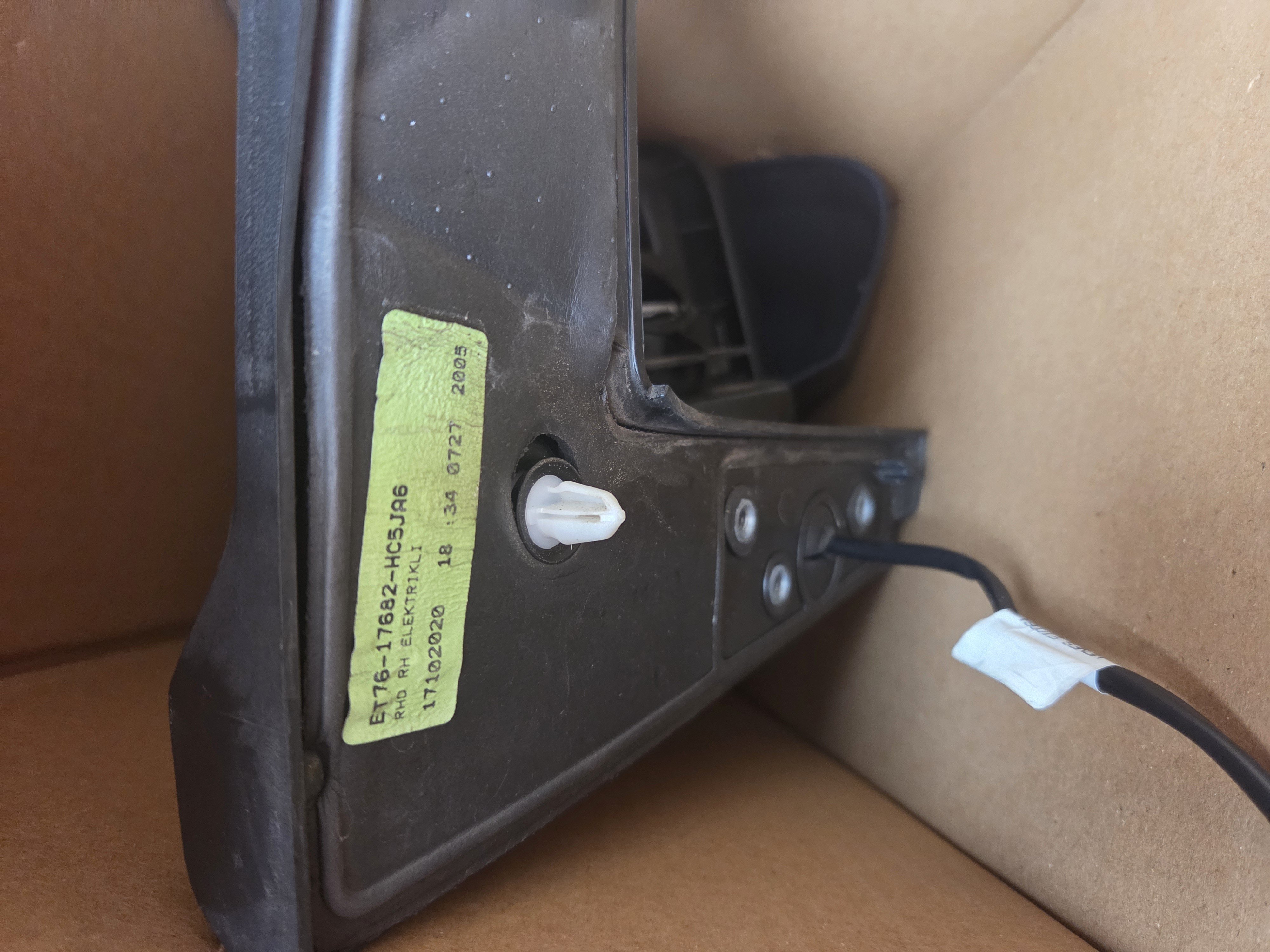 Van Parts: FORD Transit Courier drivers door mirror frame