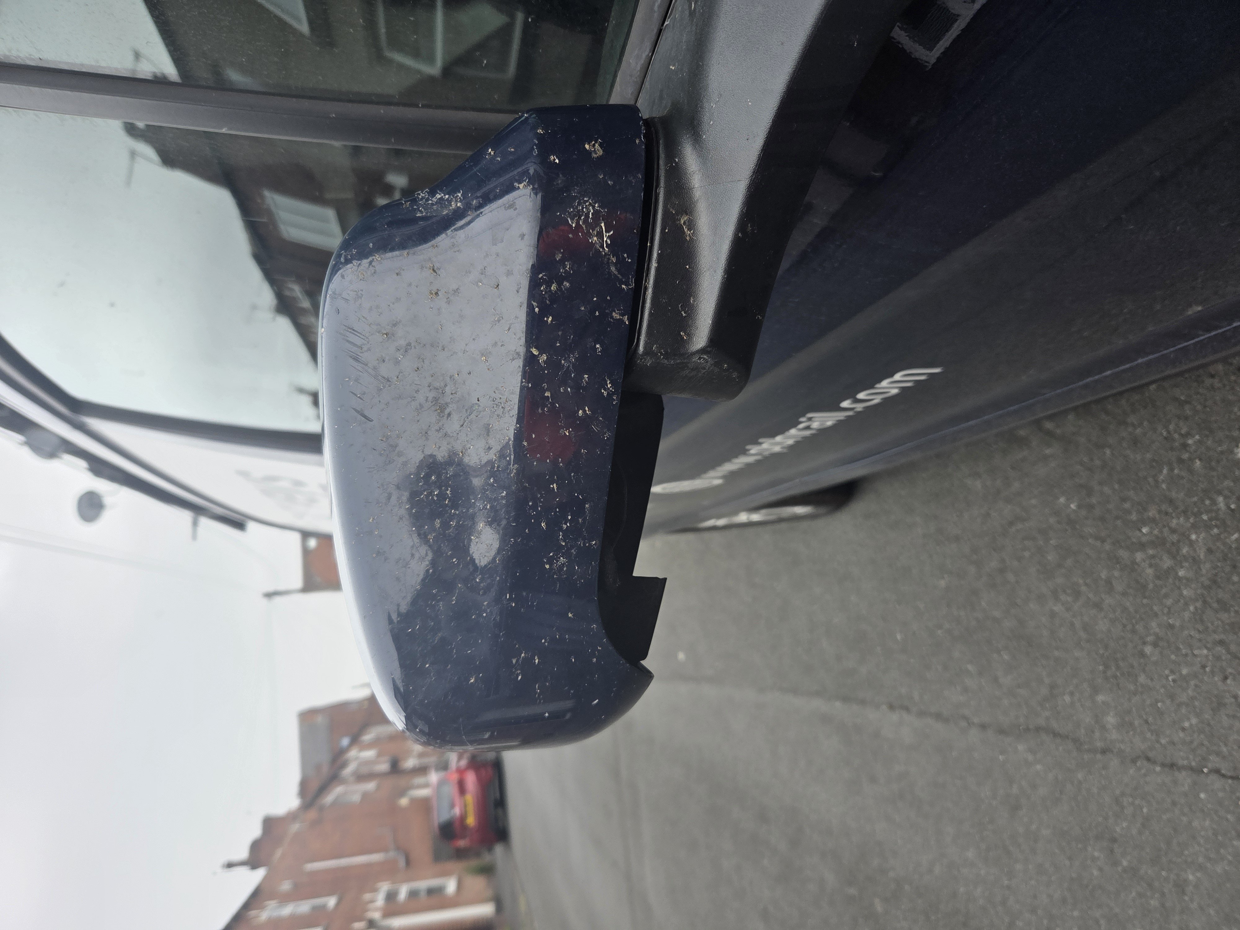 Van Parts: FORD Transit Courier drivers door wing mirror frame